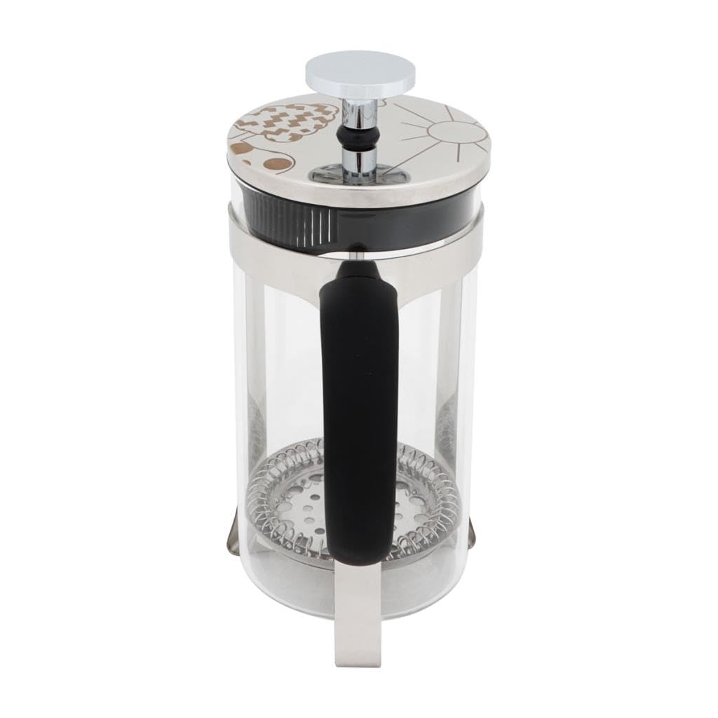 French Press Coffee Maker 20 oz Borosilicate Glass Stainless Steel U2502