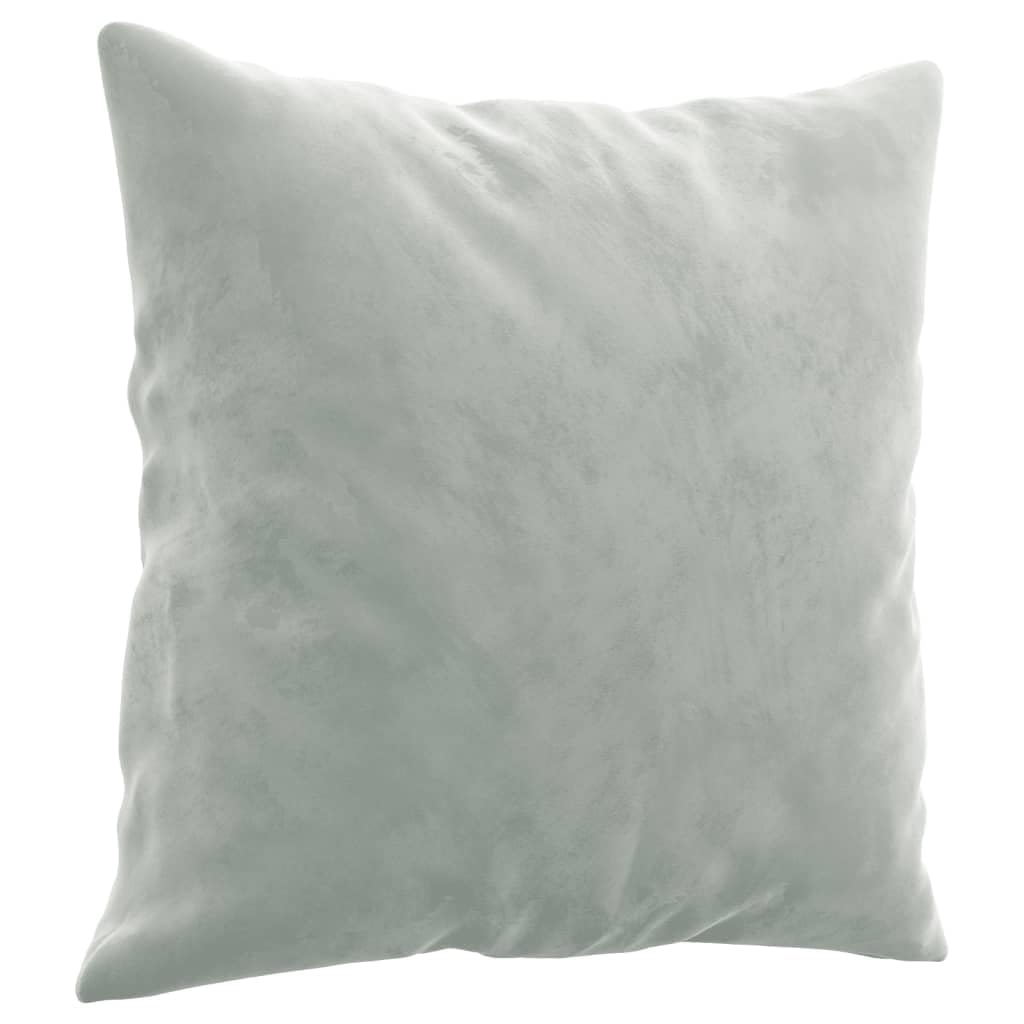 Light Gray Velvet 2 Piece Sofa Set F41312