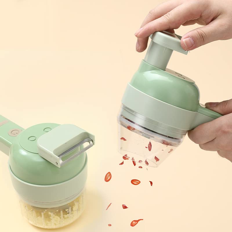 4 in 1 Handheld Electric Vegetable Chopper Set F129