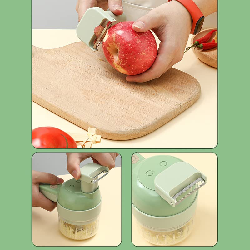 4 in 1 Handheld Electric Vegetable Chopper Set F129