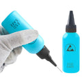 60ML Plastic Squeeze Bottle Needle Tip Antistatic Solvent Bottle Blue E5174