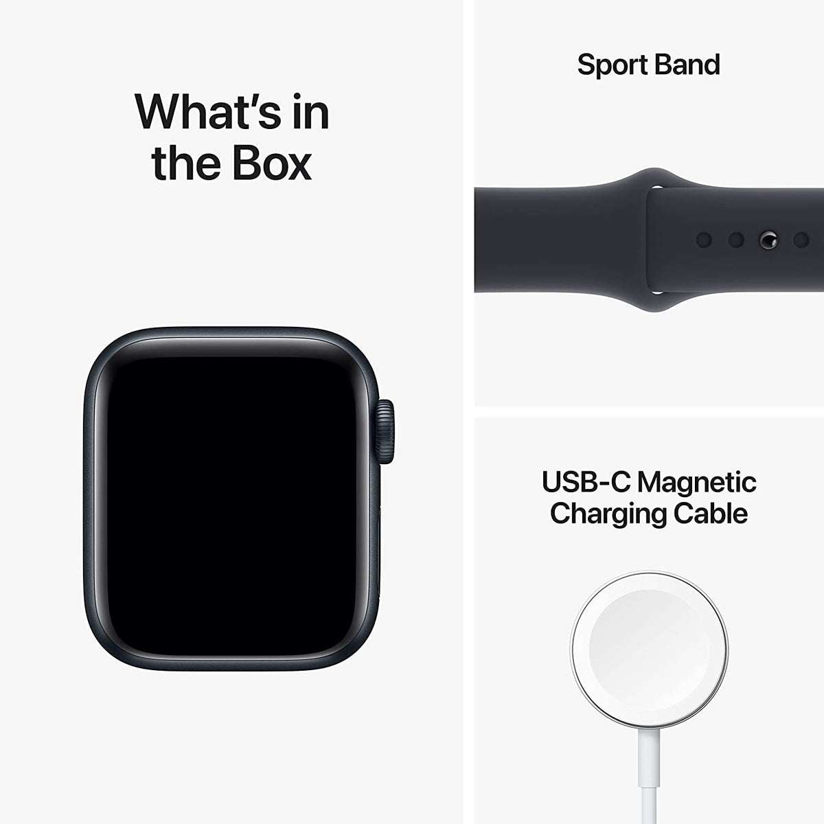Midnight Aluminum Case with Midnight Sport Band Smartwatch F907