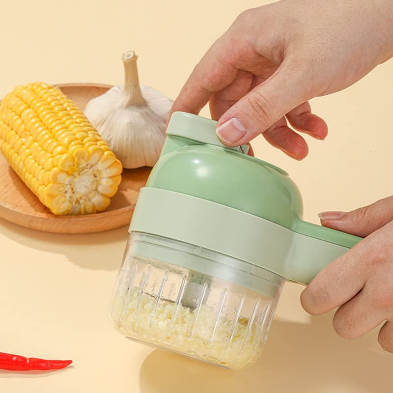 4 in 1 Handheld Electric Vegetable Chopper Set F129