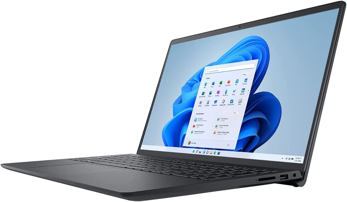 15.6" FHD Laptop, Intel Core i3, 8GB DDR4 RAM, 256GB SSD, Carbon Black B735237