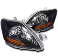 Black Headlights Lamps P82613