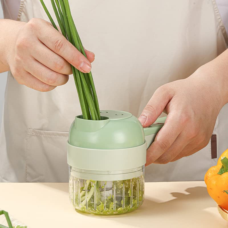 4 in 1 Handheld Electric Vegetable Chopper Set F129