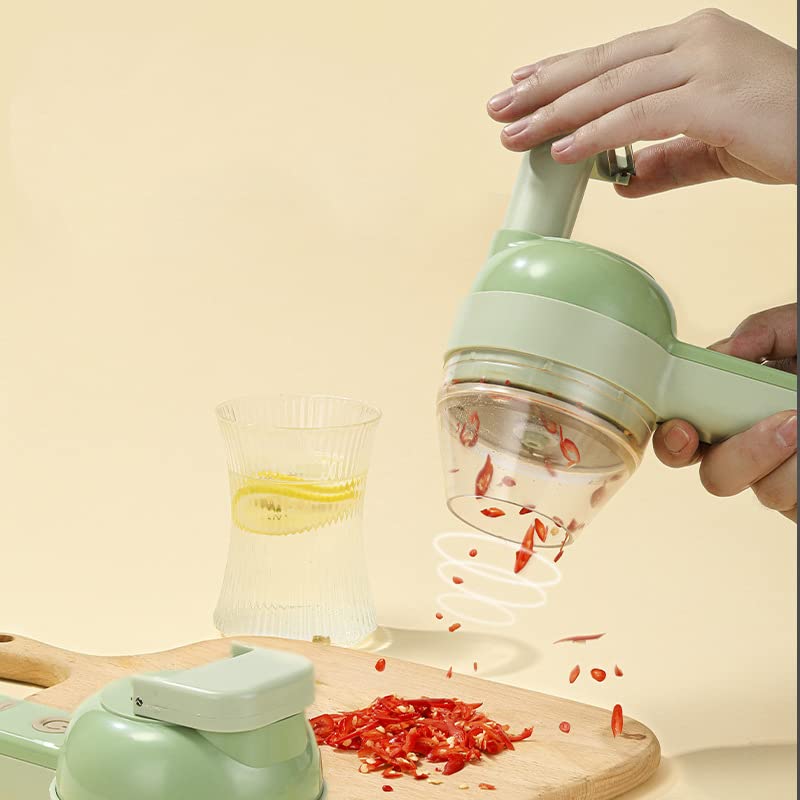 4 in 1 Handheld Electric Vegetable Chopper Set F129