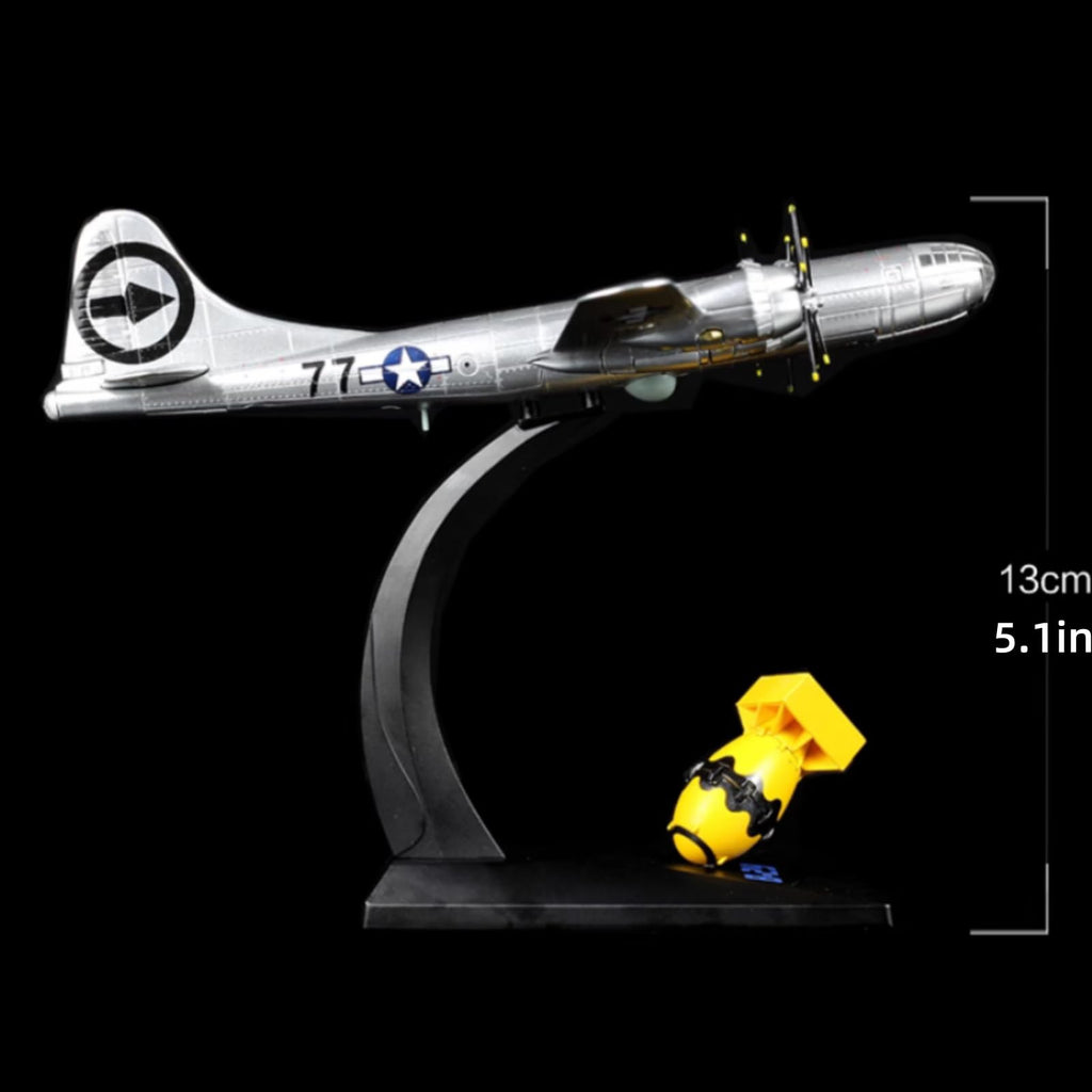 1/144 Scale WWII B-29 Superfortress Bomber Alloy Model Plane F805695