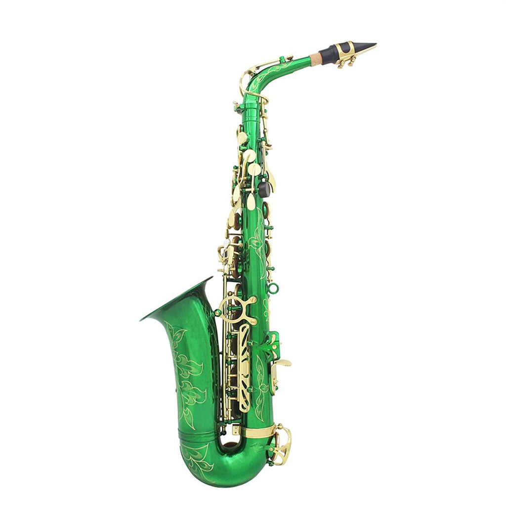 Green Brass Alto Saxophone C970033