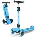 Light Up 3 Wheel Folding Kids Scooter with Adjustable Height D54249