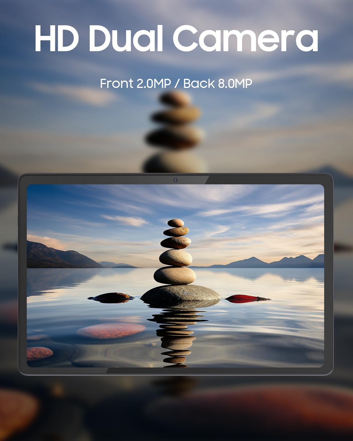 Android 13.0 10.4 Inch 16GB RAM 128GB ROM 2 in 1 Black Tablet F1811