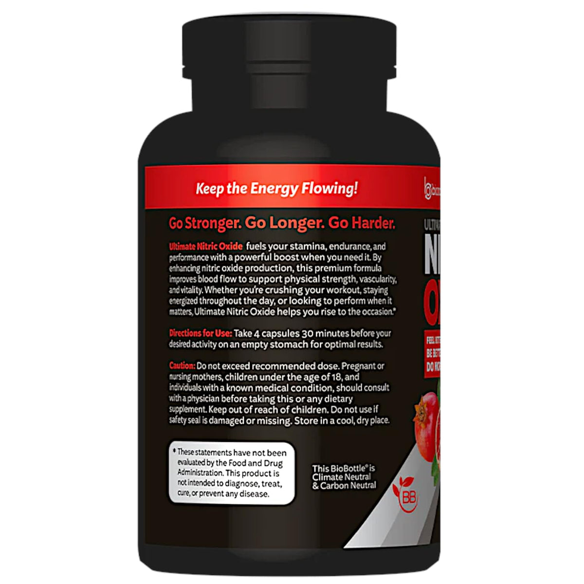 120 Capsules Ginseng Nitric Oxide A563870