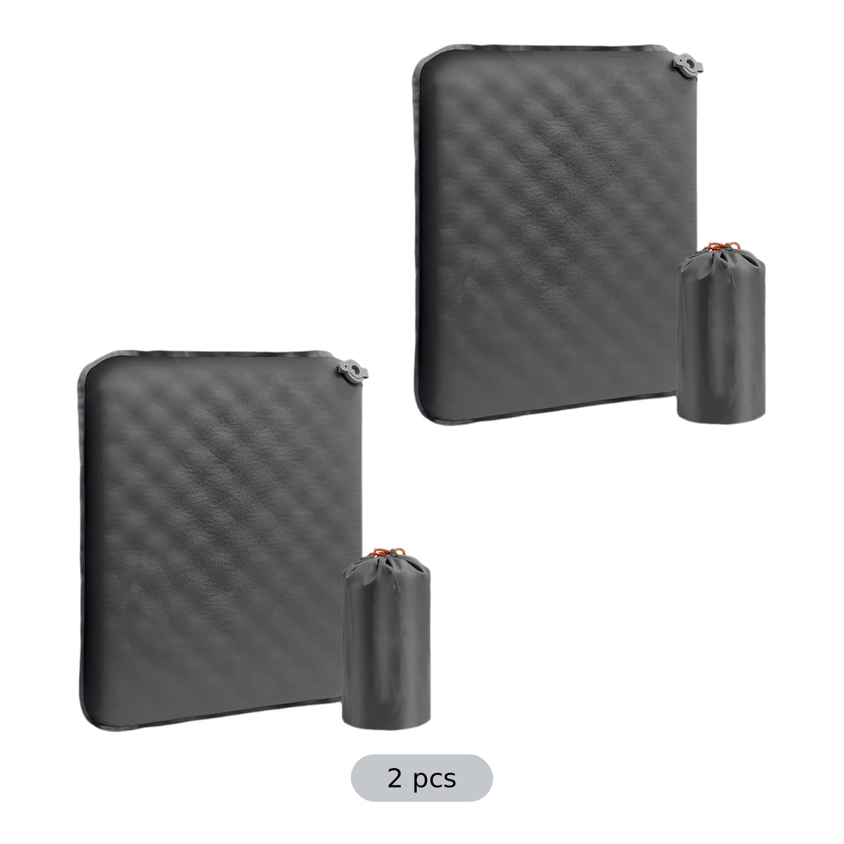 2 Pcs Inflatable Nylon TPU Seat Cushion S594625