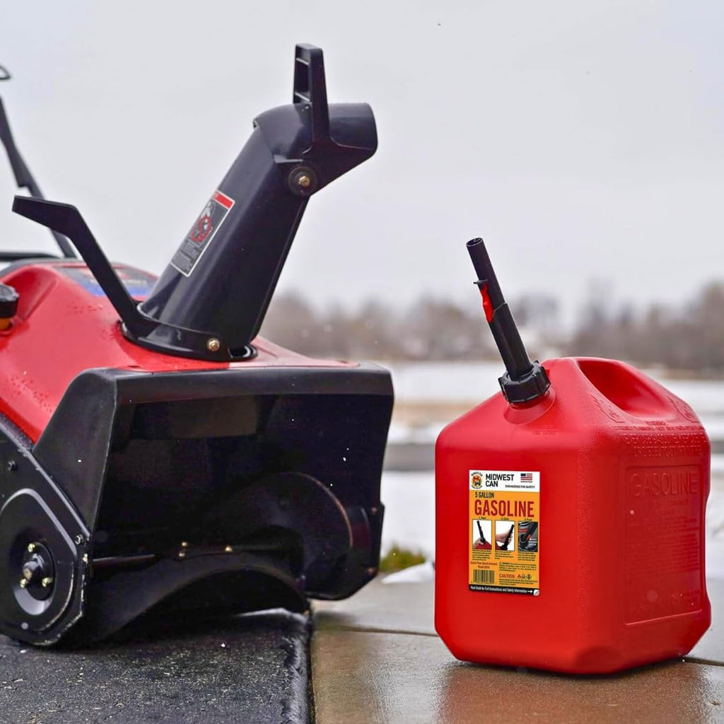 5 Gallon Gas Can Fuel Container with Spout 2 Pack Q613612