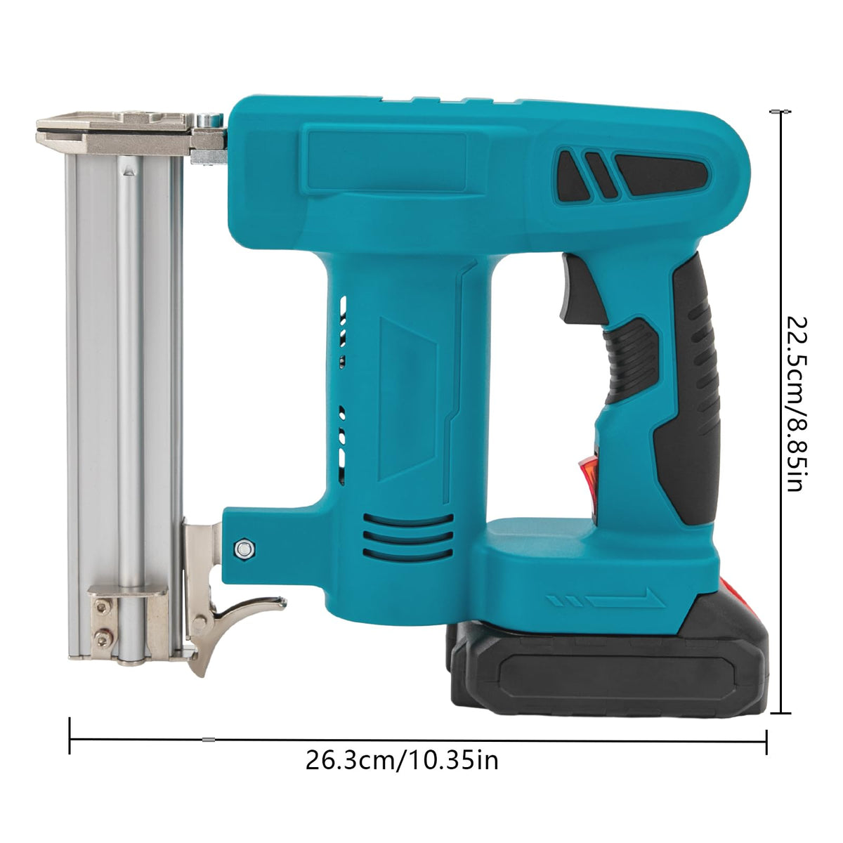 Cordless Battery Powered Brad Nailer Kit with Carrying Case D923550