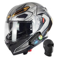 Full Face Motorcycle Helmet with Bluetooth T100646