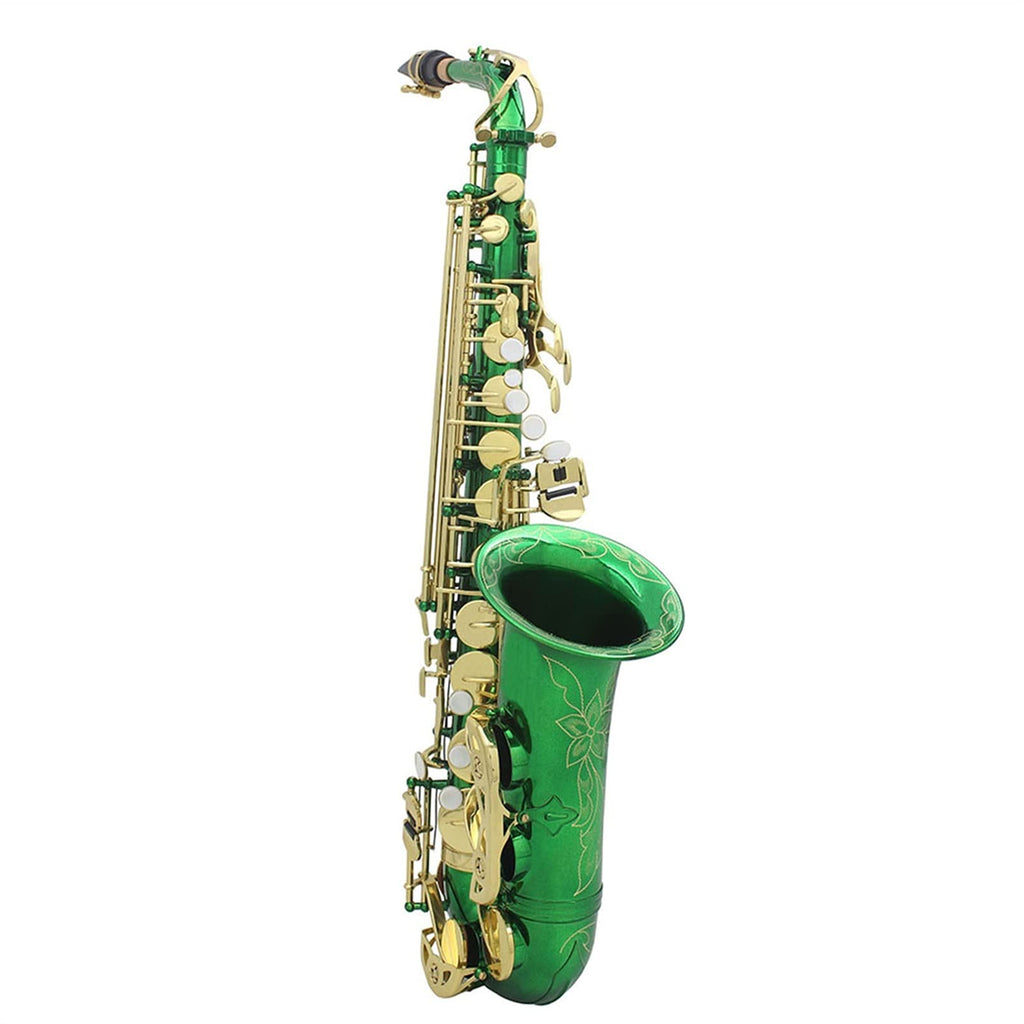 Green Brass Alto Saxophone C970033