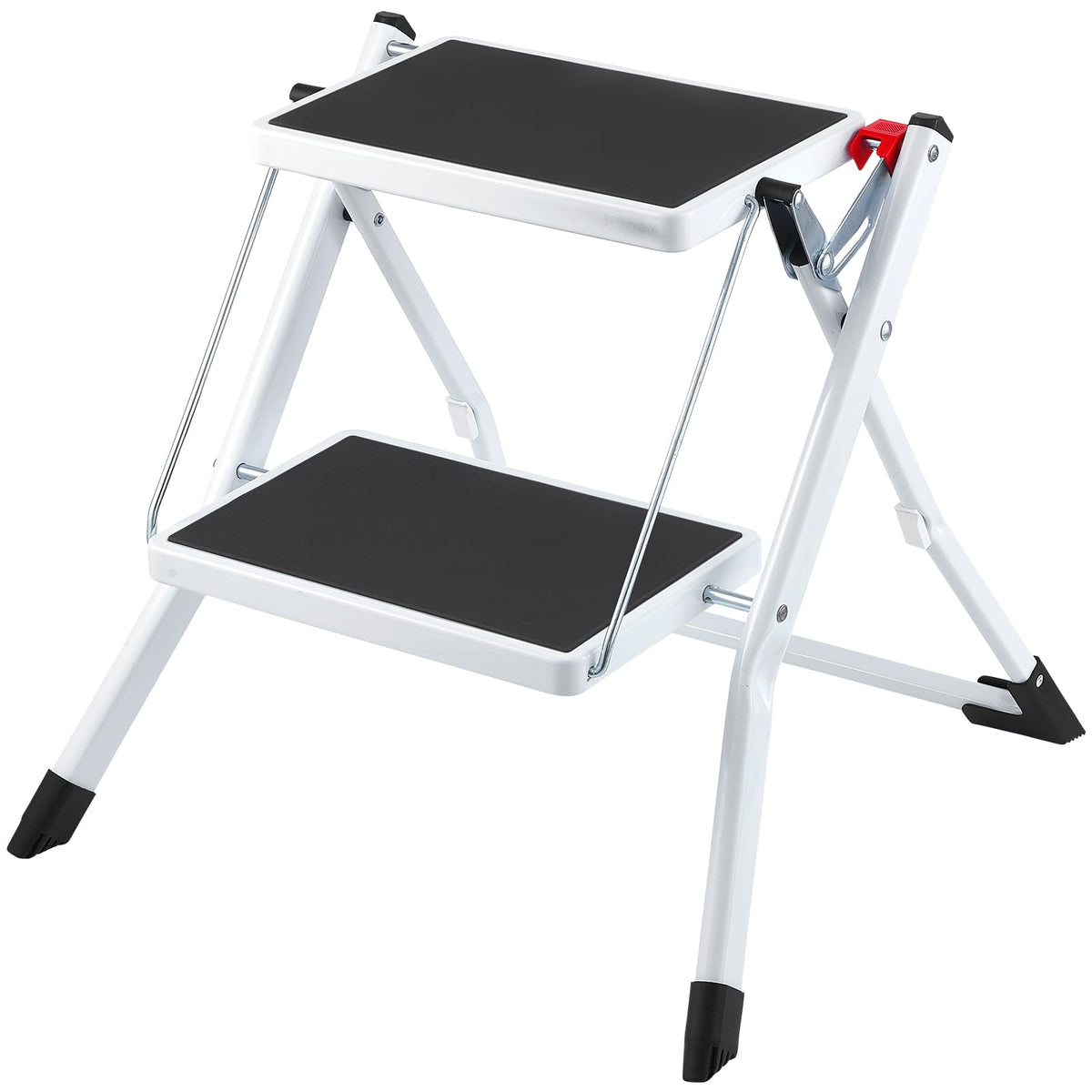 2-Step 330lbs Capacity Folding Steel Step Stool O613937