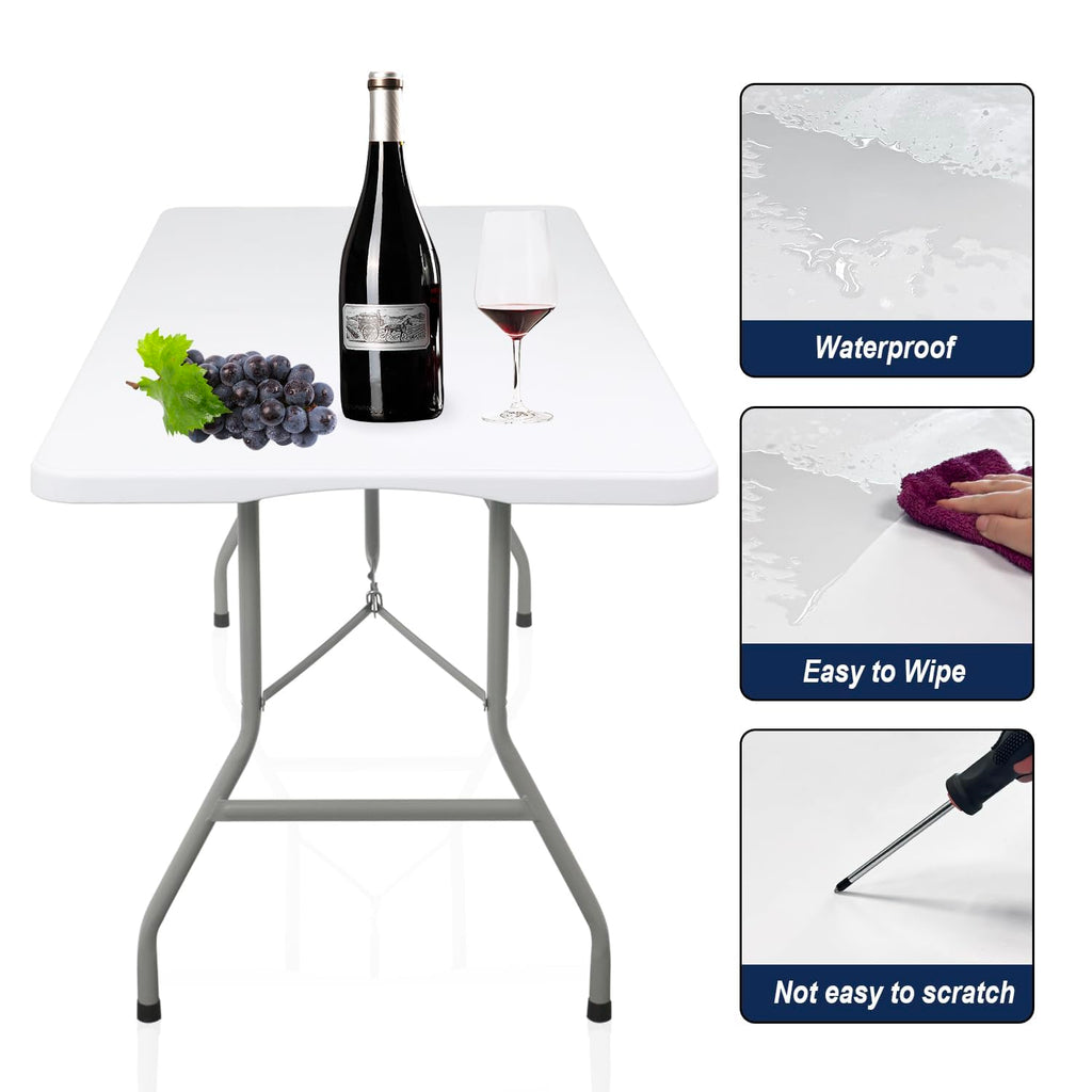 White Folding Table V515193