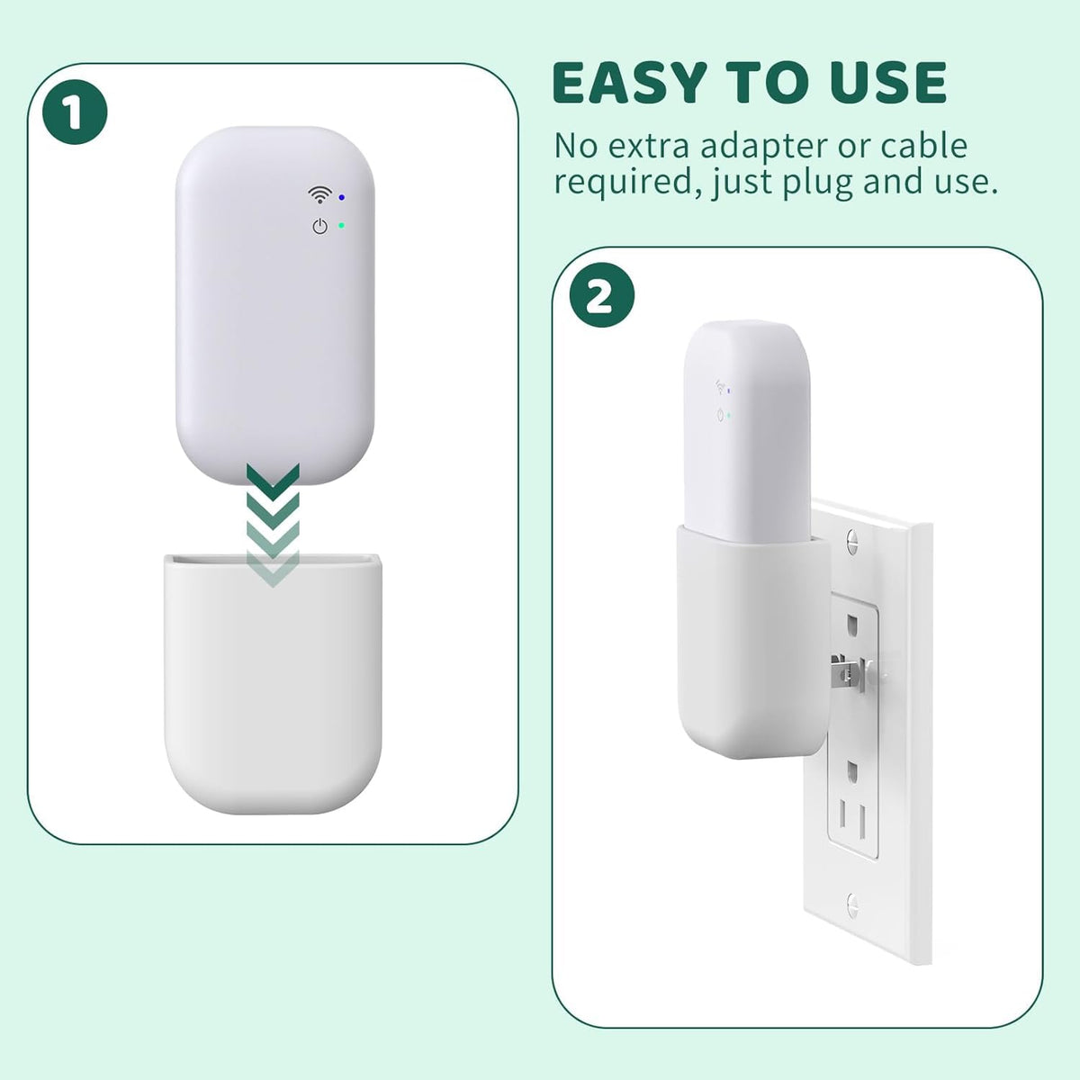 Wall Mount Bracket with Built-in Plug R702