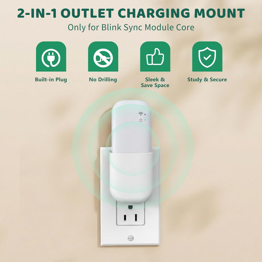 Wall Mount Bracket with Built-in Plug R702