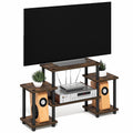 6-Shelf Toolless TV Stand with Raised Top for TV up to 50 Inch D9169