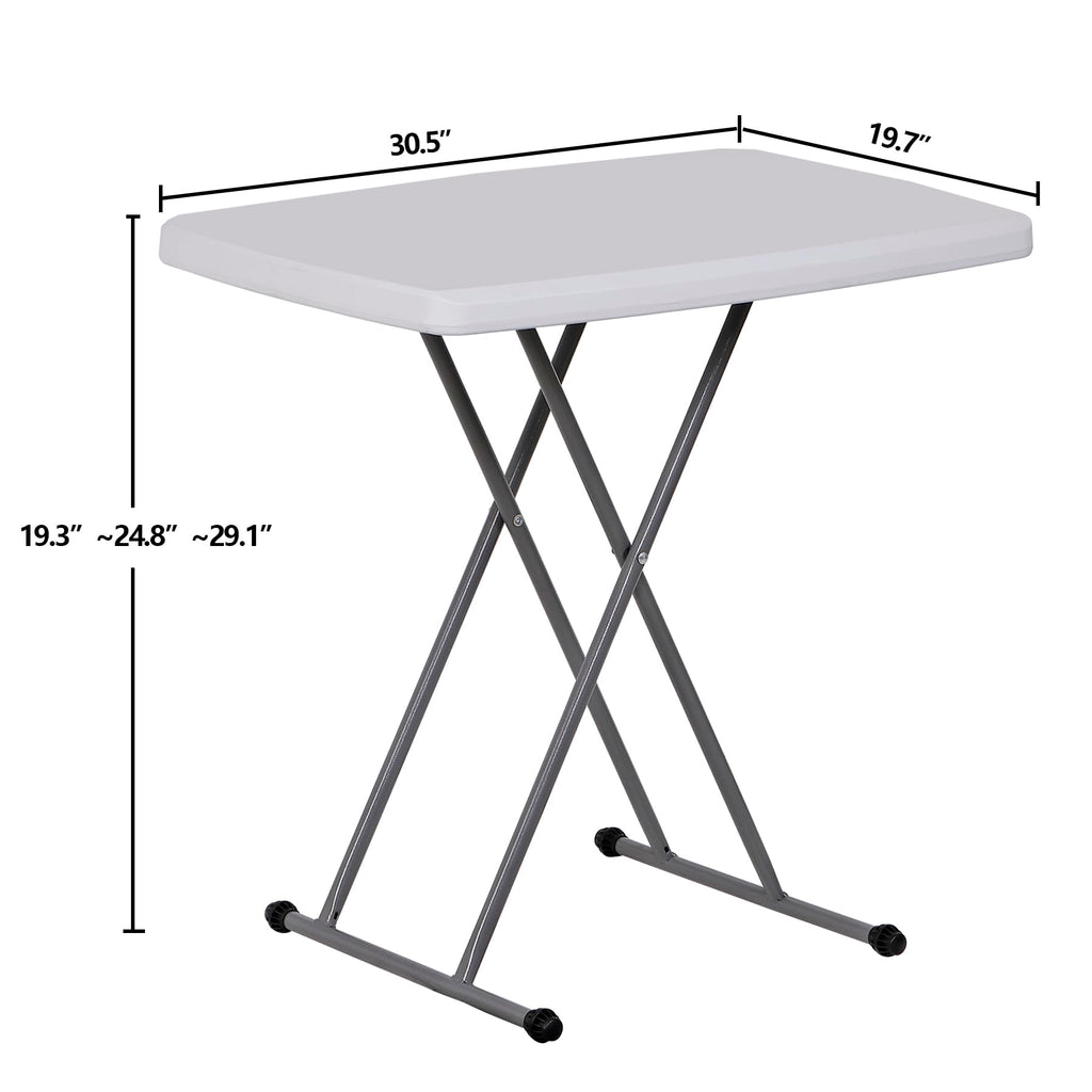 3 ft Adjustable Folding Plastic Table R607