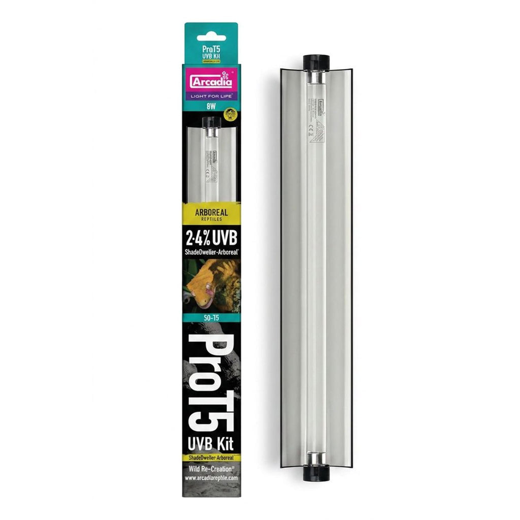 12" 8 Watts T5 UVB Reptile Light Fixture Kit M600758