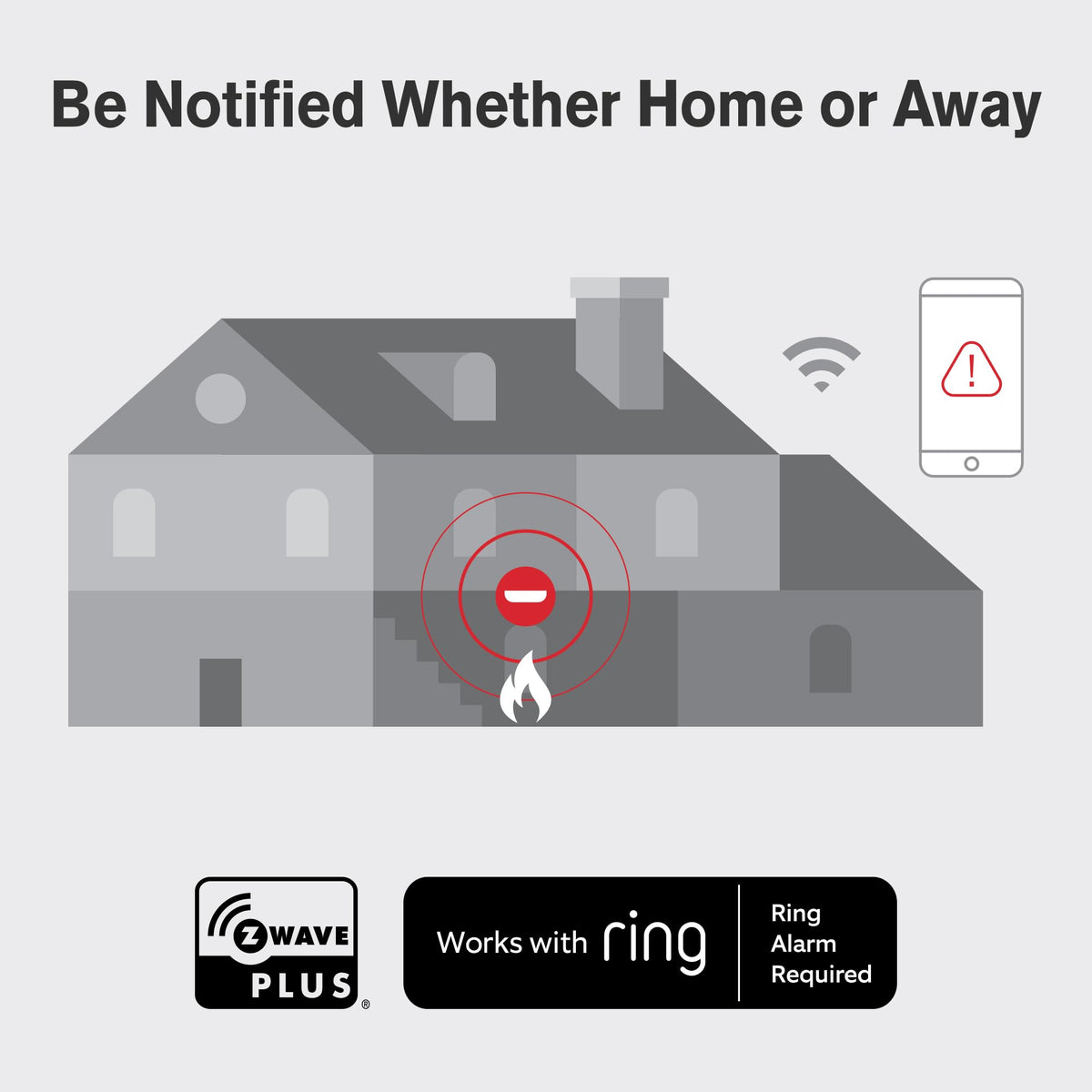 10-Year Battery Combination Smoke & Carbon Monoxide Alarm P486301