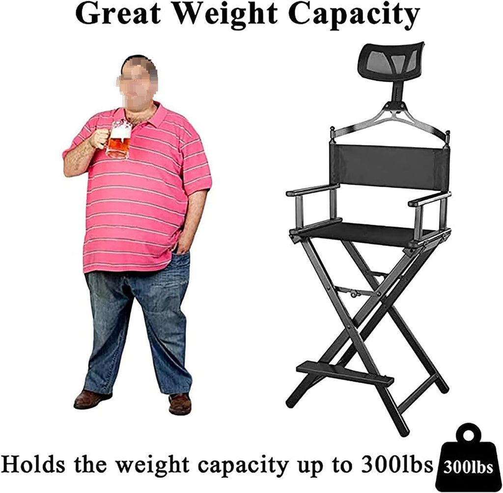Portable Aluminum Folding Director's Chair U14118