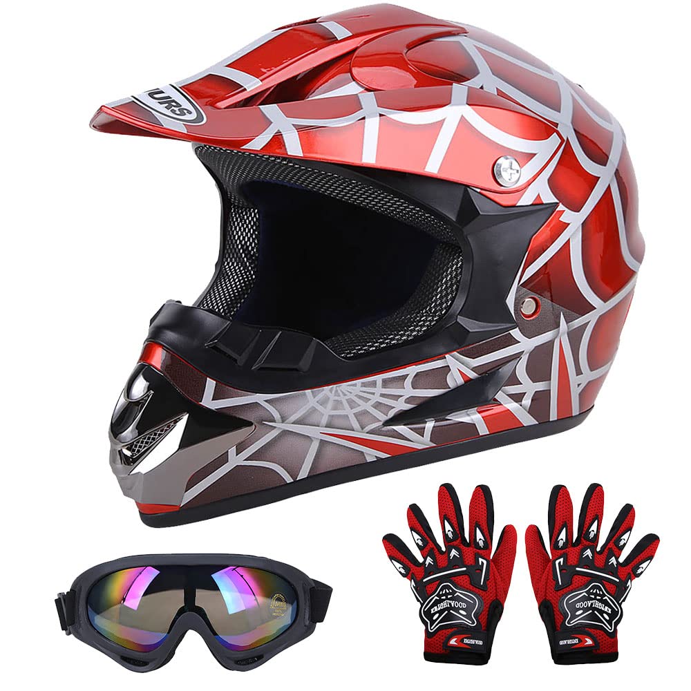 Youth DOT Approved Full Face Motocross Helmet X809774