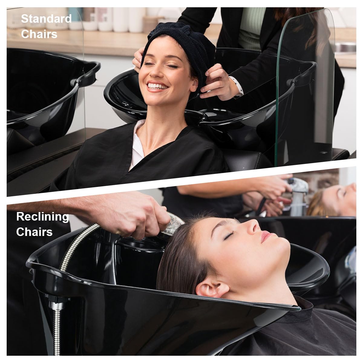 Portable Shampoo Bowl with Electric Pump W933951