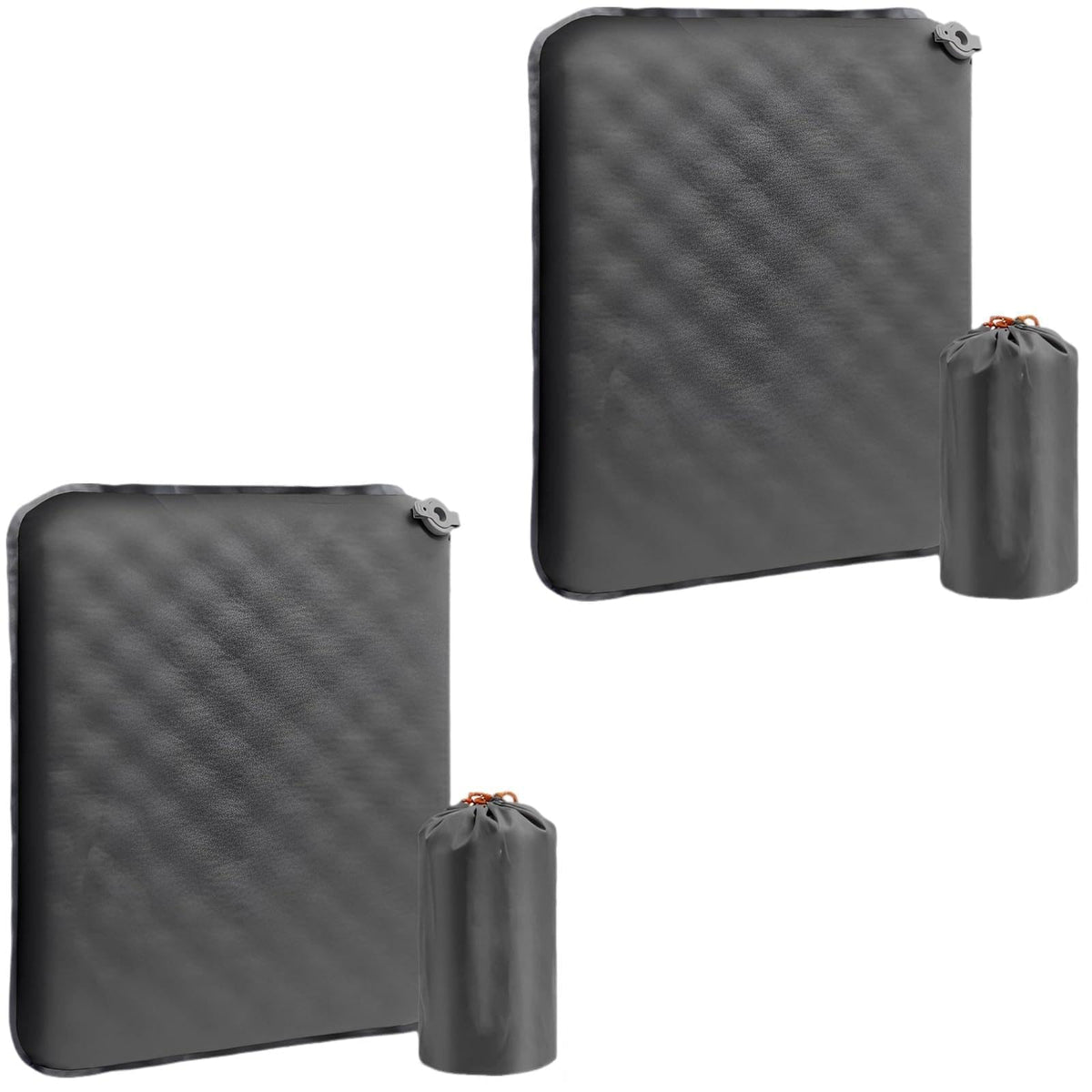 2 Pcs Inflatable Nylon TPU Seat Cushion S594625