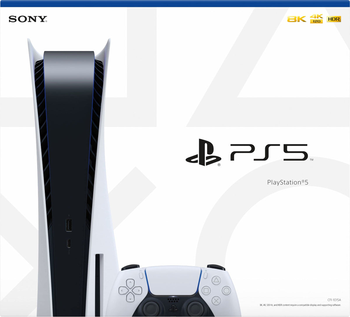 Playstation 5 Disc Version Console with Additional Controller C274