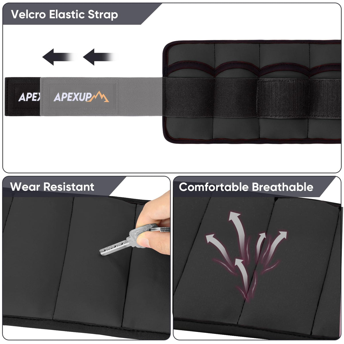 Adjustable Ankle Weights A9733