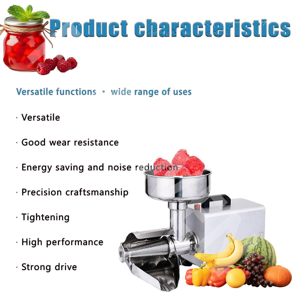 Electric Stainless Steel Tomato Strainer Machine W797