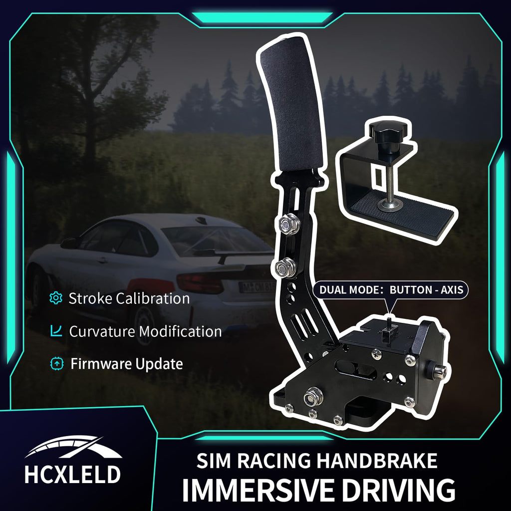 Sim Racing Handbrake with Table Clamp K39057
