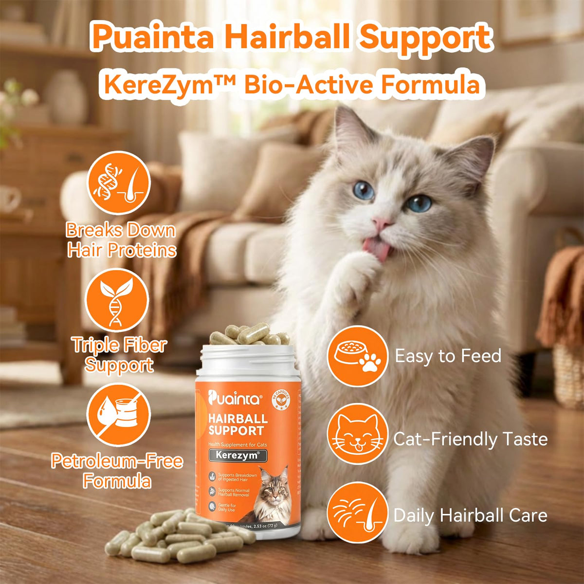 Cat Hairball Control 90 Count Q575
