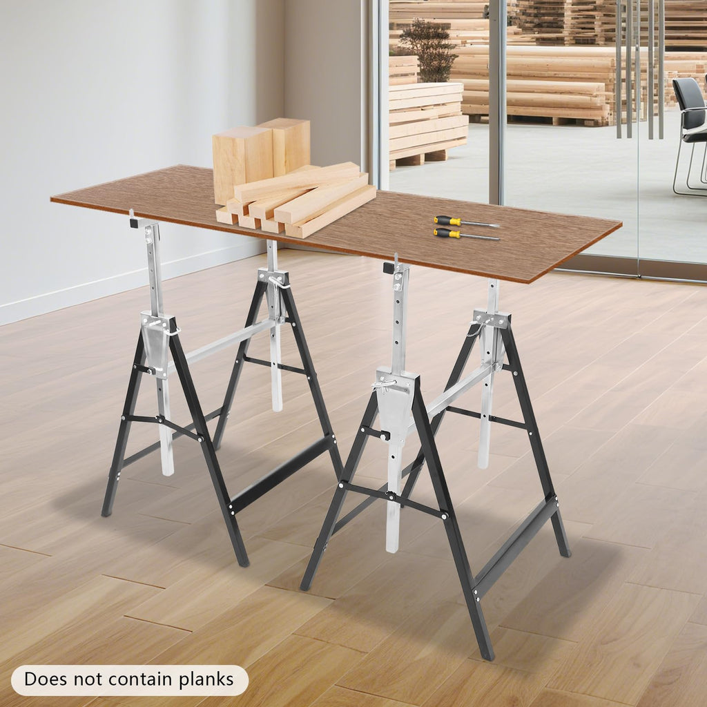 Heavy Duty 2-Pack Folding Sawhorse L162902