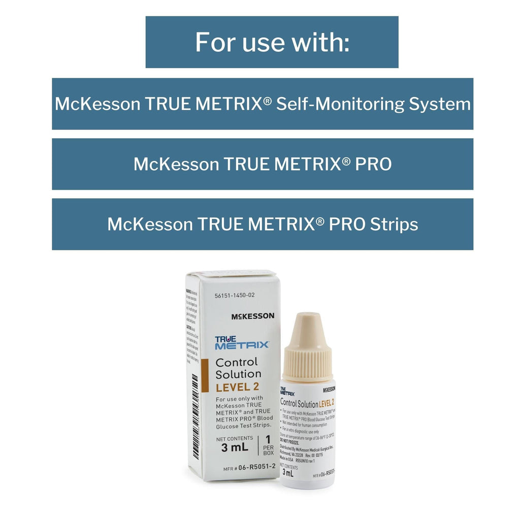 Blood Glucose Testing Control Solution, 3 mL, 24 ct J812776