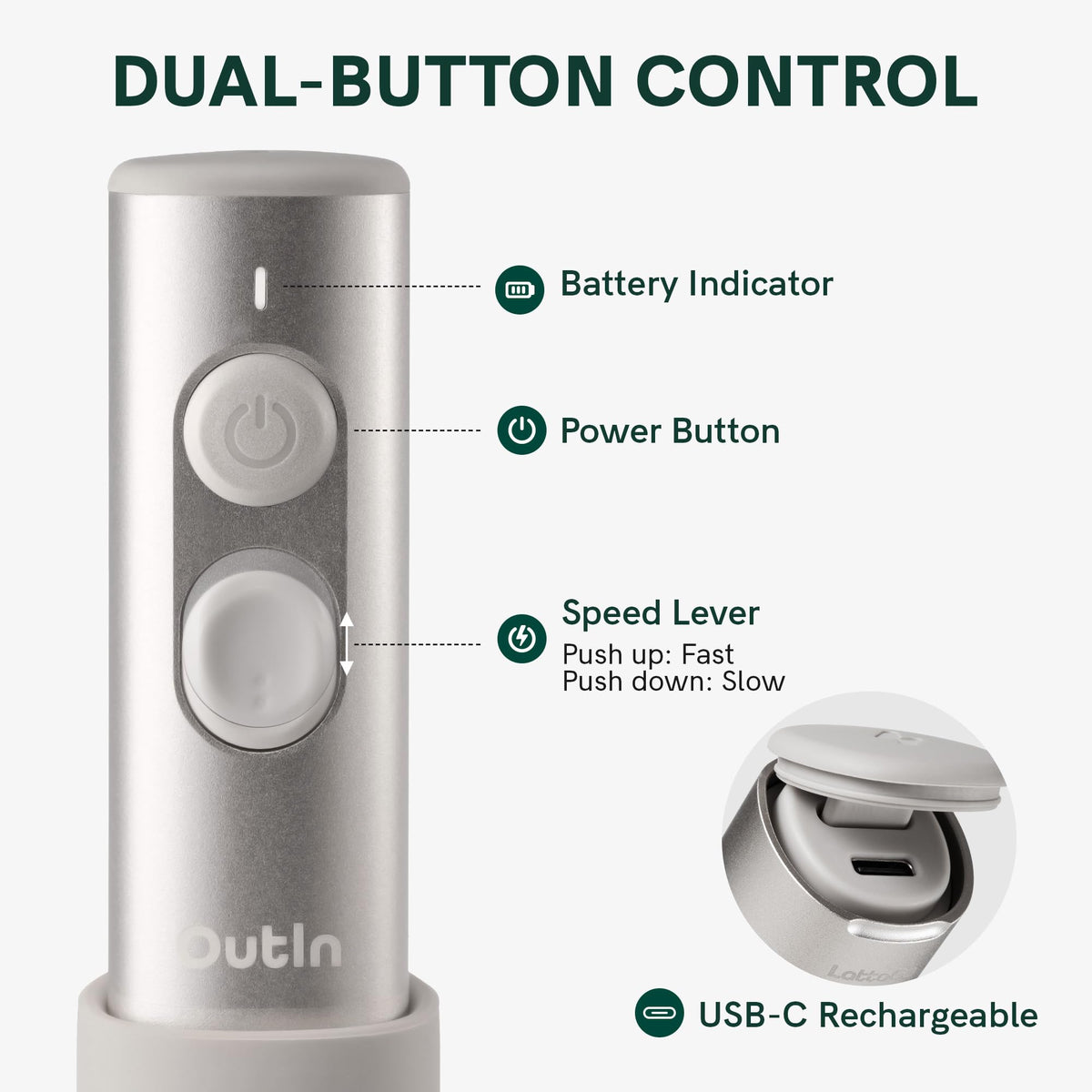 Handheld Rechargeable Milk Frother D588959