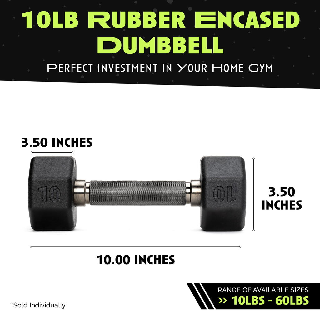 Rubber Coated Dumbbell C98950