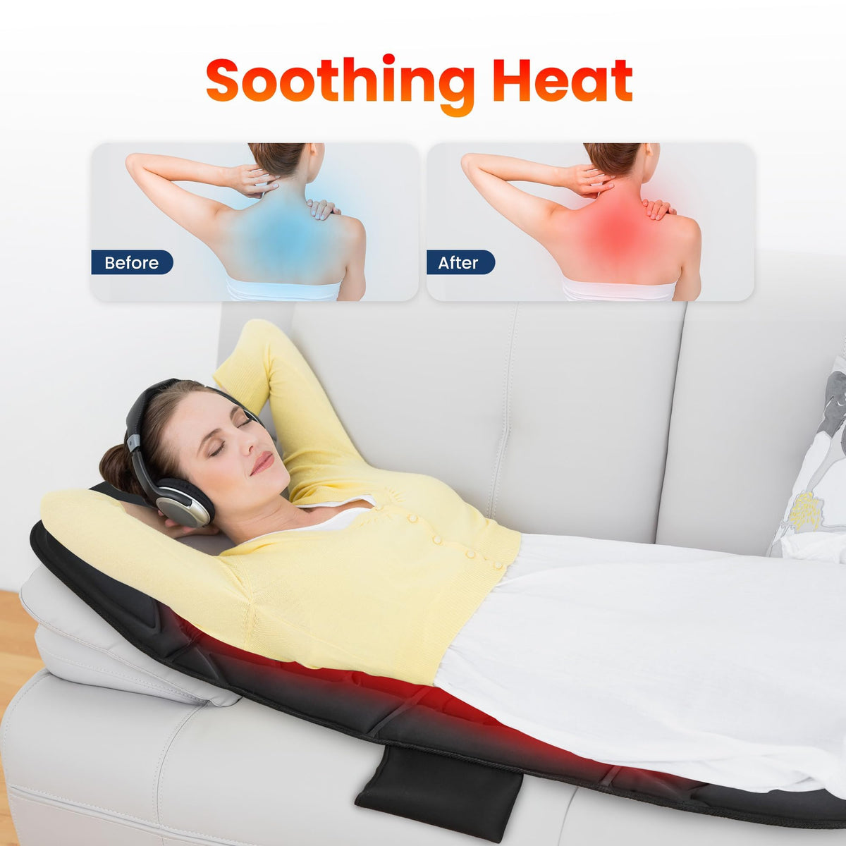Full Body Massage Mat with Heat B29339