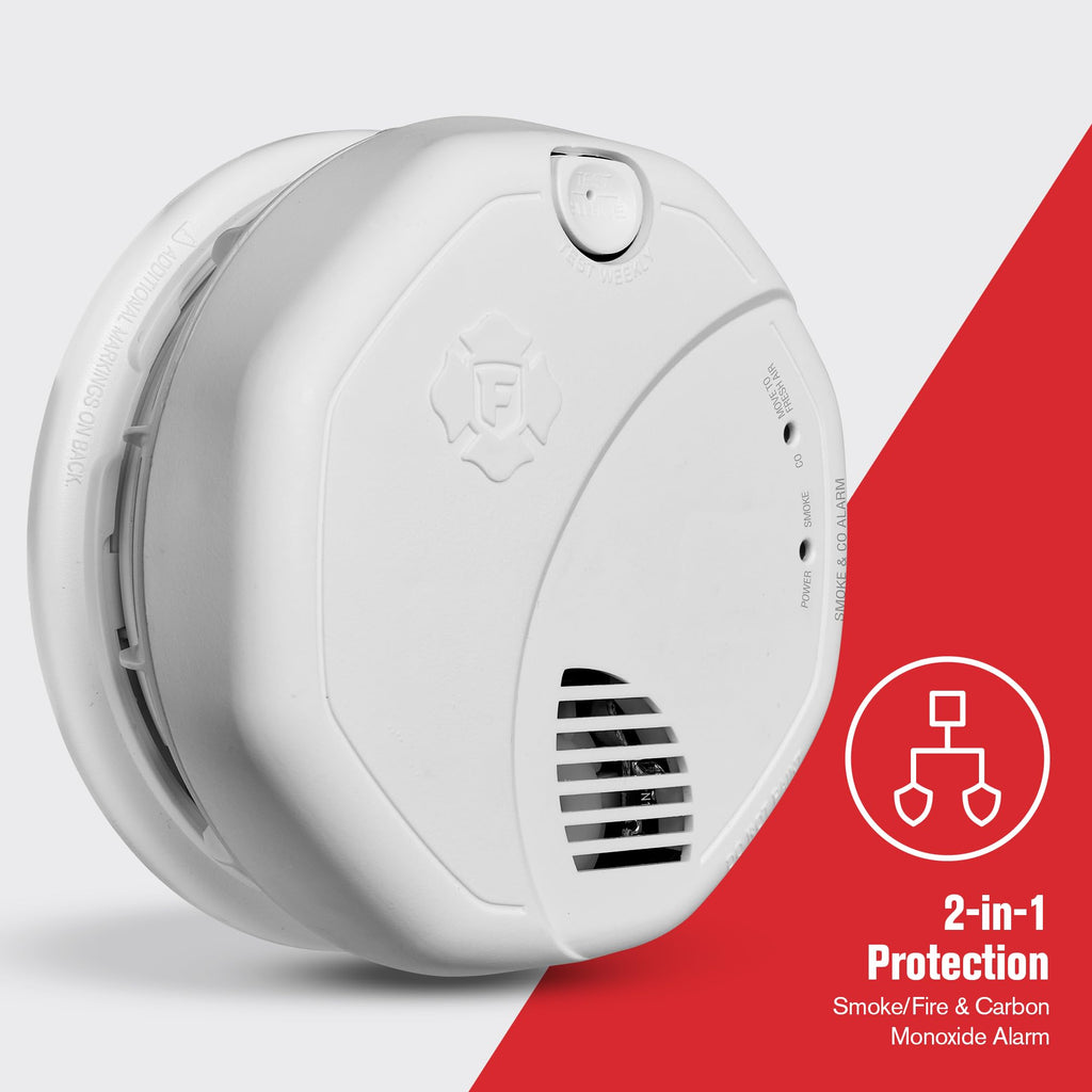 10-Year Battery Combination Smoke & Carbon Monoxide Alarm P486301