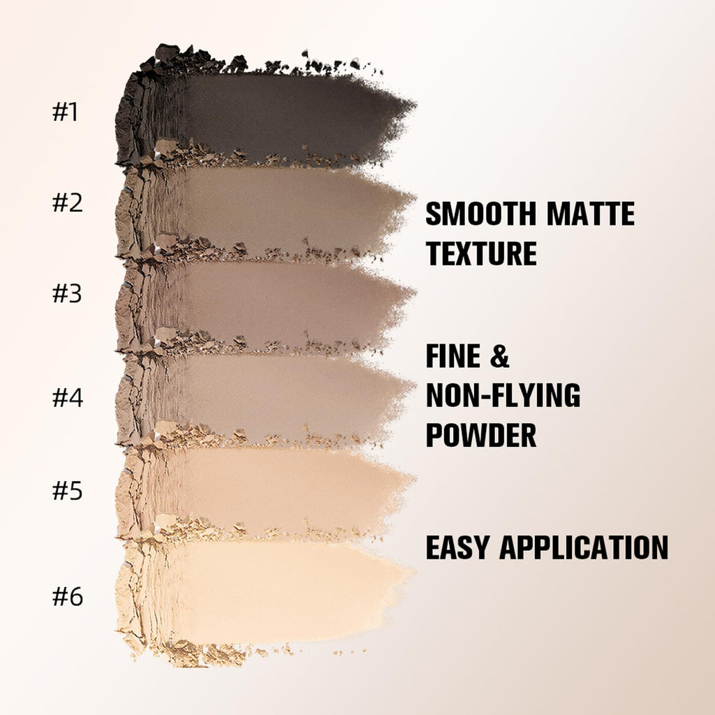 6 Color Matte Neutral Eyeshadow Palette N566
