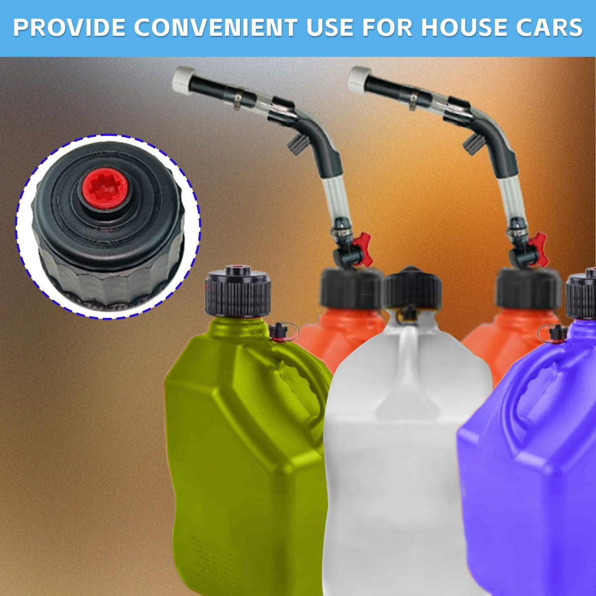 2PCS Gas Cans Y8590