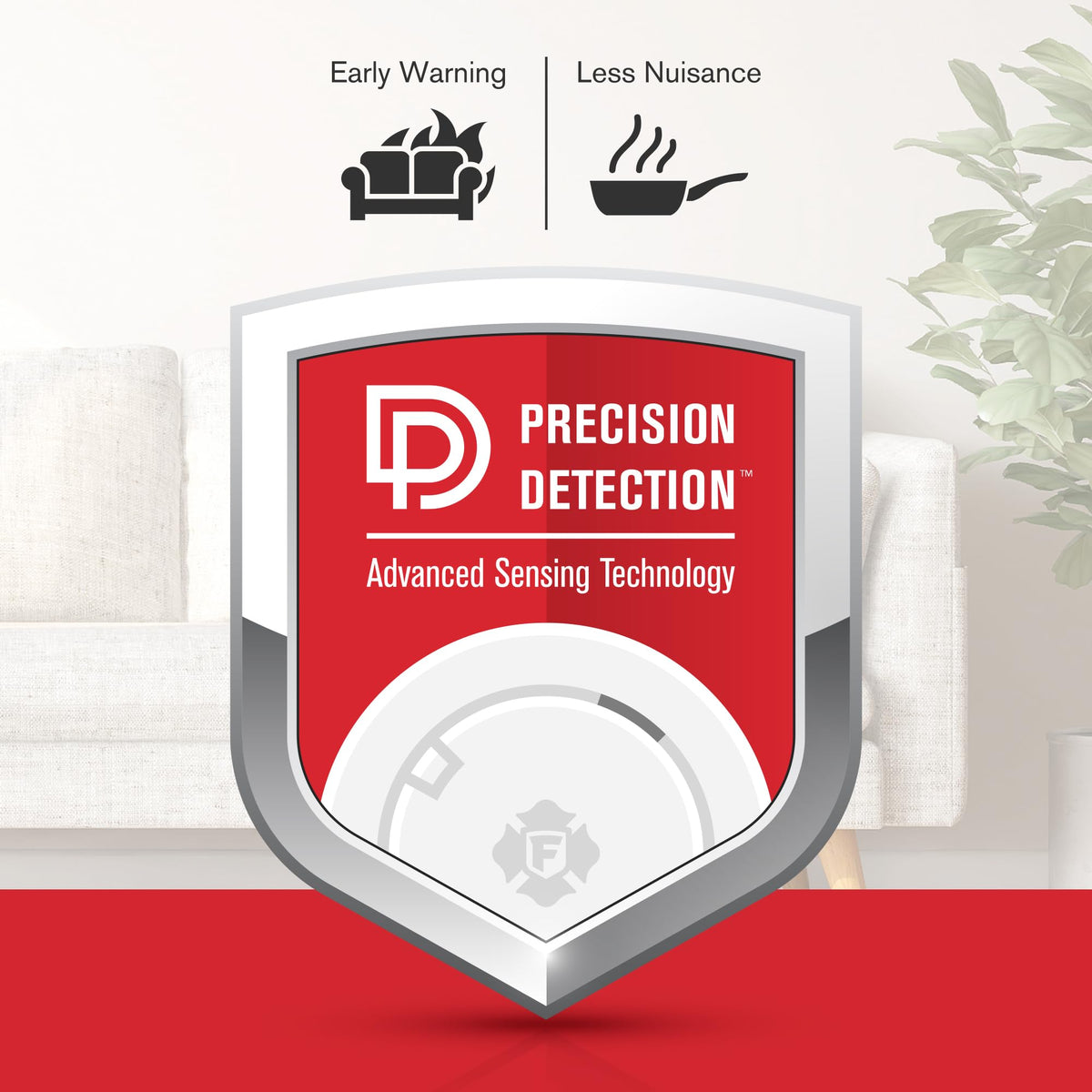 10-Year Battery Combination Smoke & Carbon Monoxide Alarm P486301