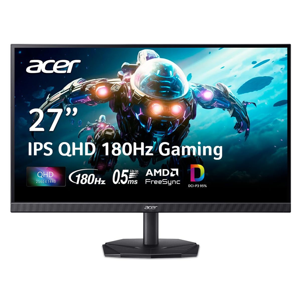27in QHD 2560x1440 IPS 180Hz Gaming Monitor Q153982