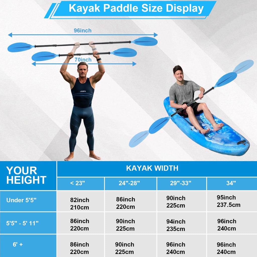 Telescopic Kayak Paddle I351