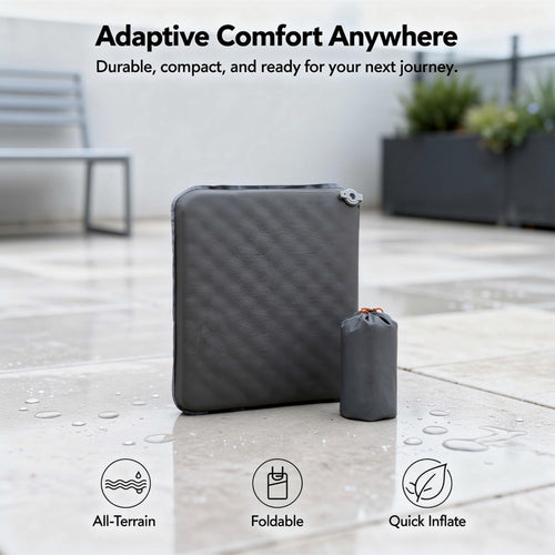 2 Pcs Inflatable Nylon TPU Seat Cushion S594625